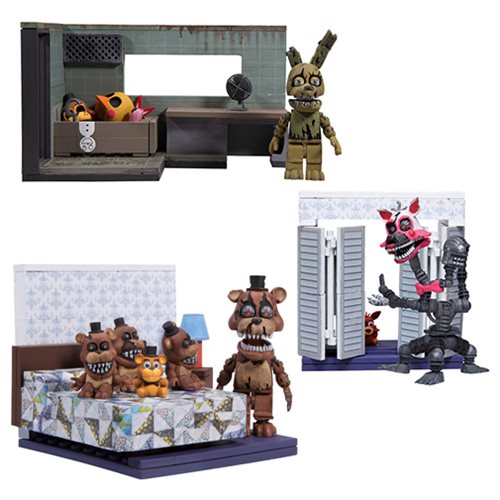 Five Nights at Freddy's Small Construction Set 3-Pack